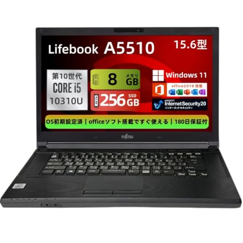 Amazon.co.jp: 【整備済み品】ノートパソコン 富士通 LIFEBOOK A5510